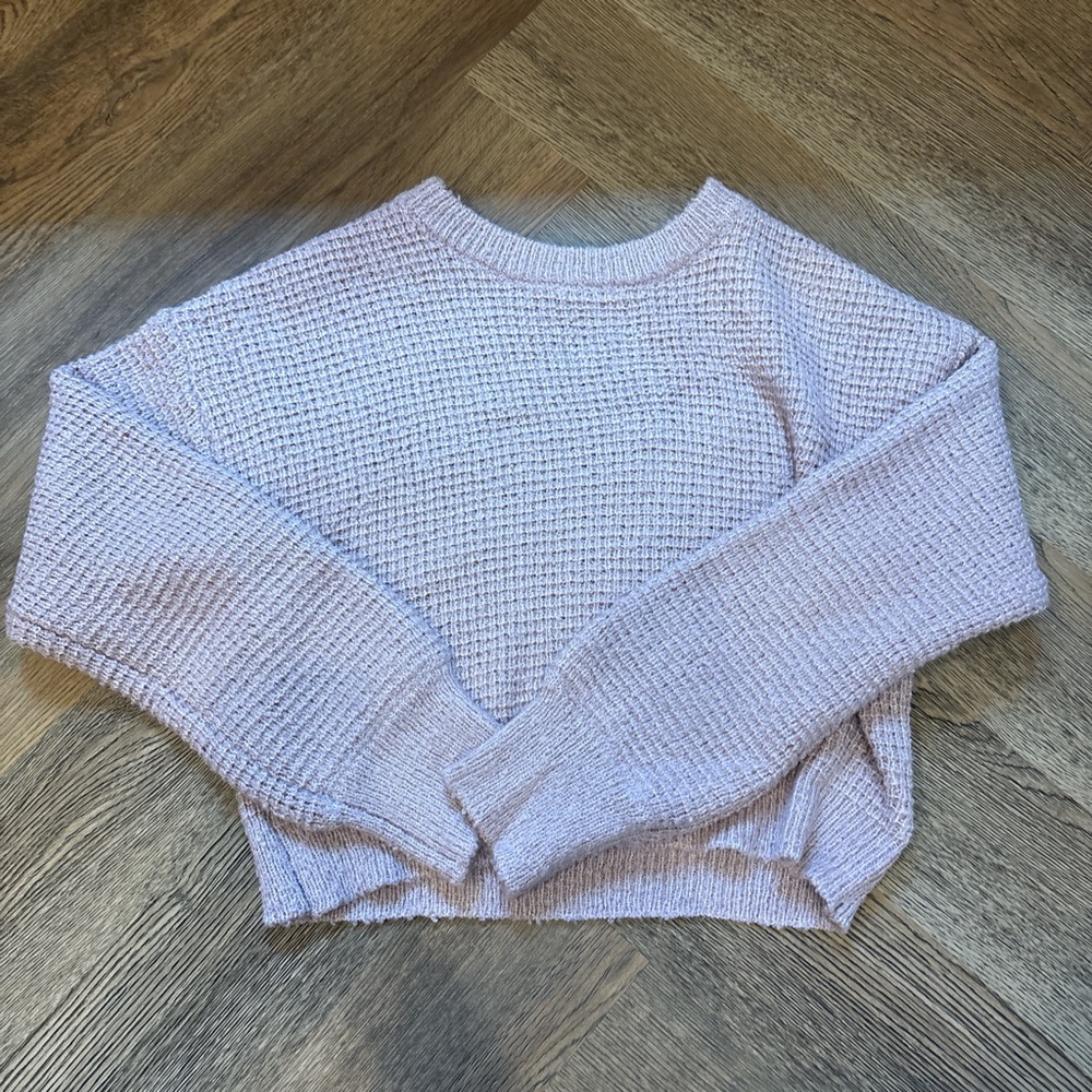 Women's Light Purple Knit Sweater